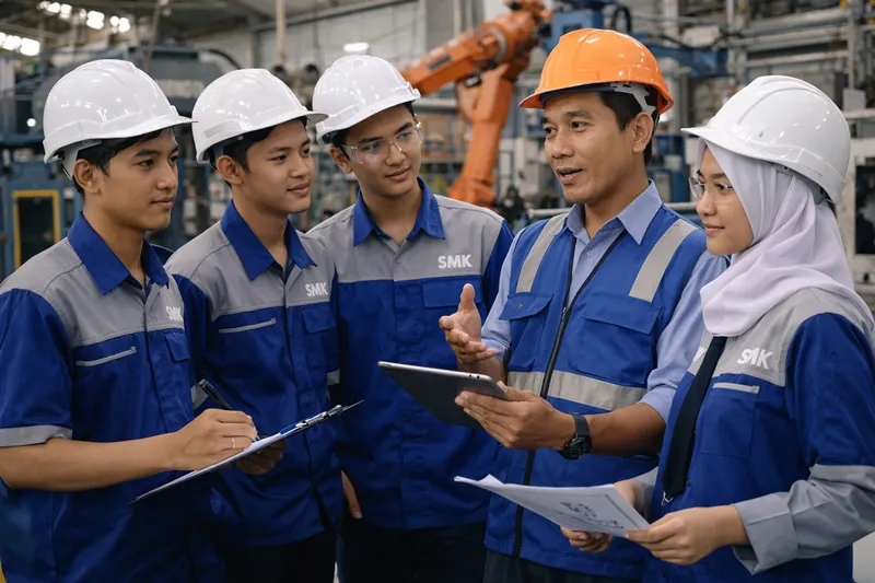 Cara Sekolah Mempersiapkan Siswa Menghadapi Dunia Industri