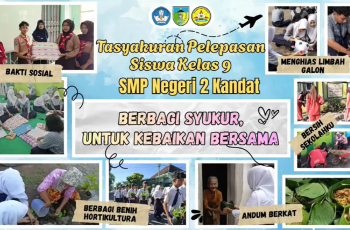 Festival Pelepasan Siswa Kediri Berbudaya SMPN 2 Kandat Tahun 2026