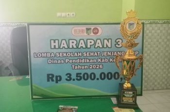 Prestasi Harapan 3 Lomba Sekolah Sehat Tingkat Kabupaten